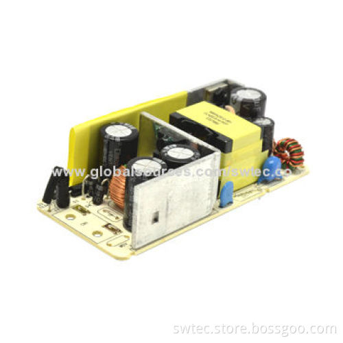 External Power Supply with EN 60950, ITE Safety Standards, 12V/3.4A, 4.6V/0.8A Output